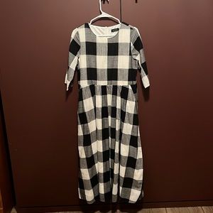 Roole checkered dress